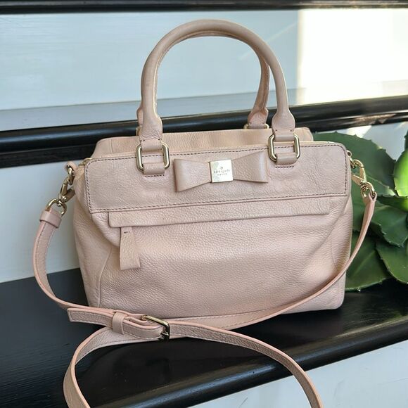 Kate Spade Renny Drive Ashton crossbody satchel handbag purse blush pink - Picture 1 of 12